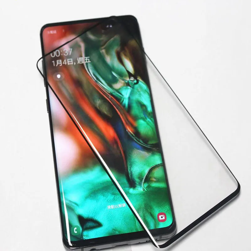 Полимерная нано Защита экрана для samsung Galaxy s10 plus Note 10 3D изогнутая не закаленная