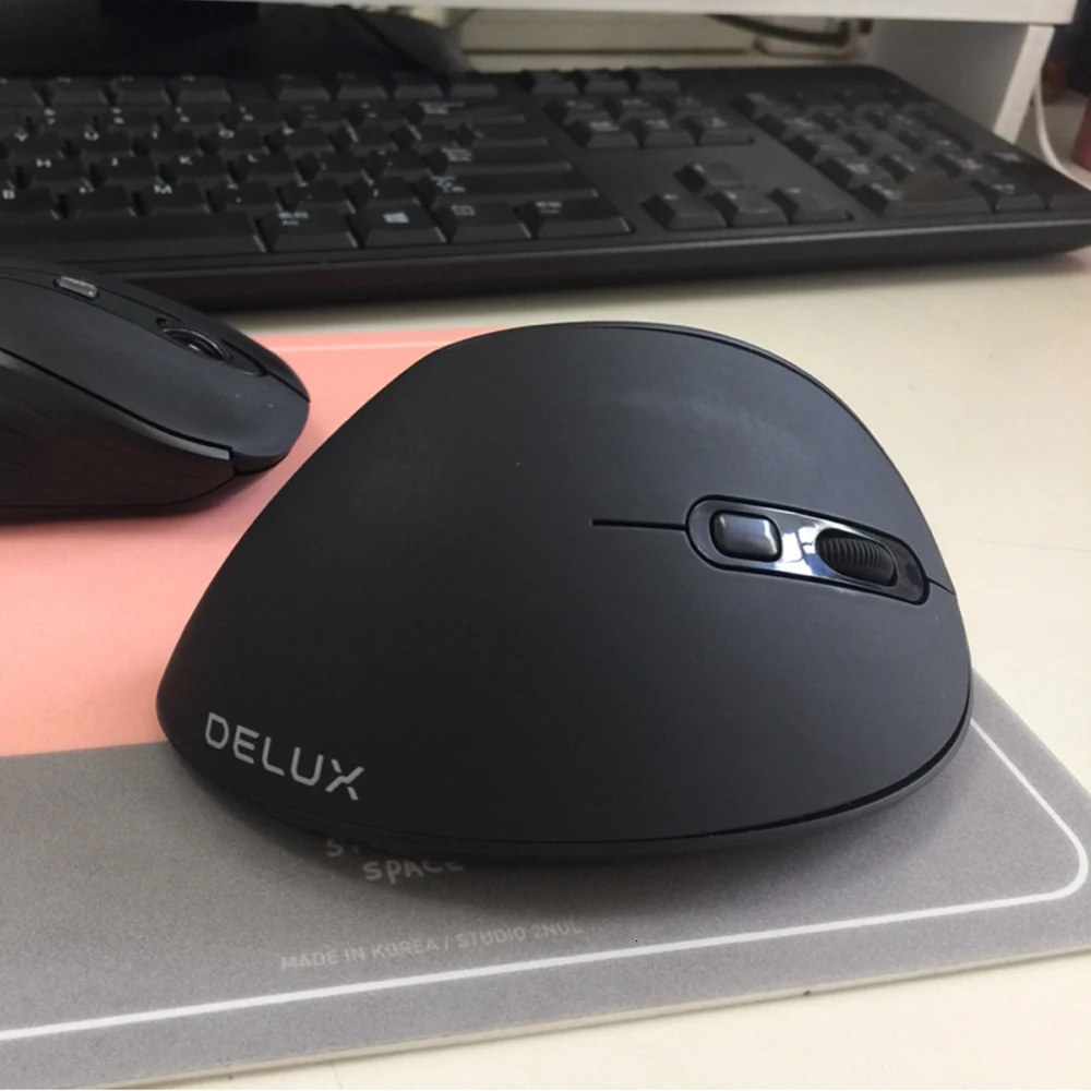 delux vertical wireless mouse