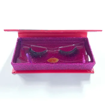 

box Natural mink false eyelashes handmade thick False Eyelashes Extension Sexy Natural Soft Mink Eyelashes