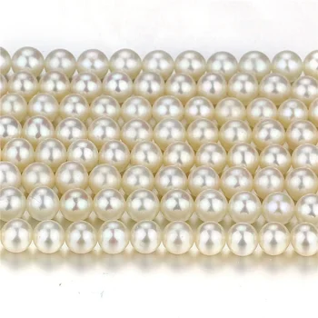 

Genuine wholesale 5strands 5mm AAA perfect full round high quality pearl strands loose beads women lady jewelry DIY