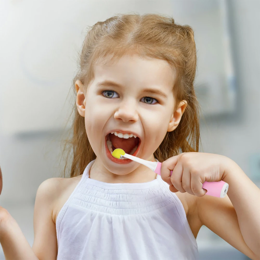 New 3 Side Children Sonic Electric Toothbrush 5 Modes USB Intelligent Acoustic Teeth Tooth Brush Cartoon Pattern for Kids 2 Head New 3 Side Children Sonic Electric Toothbrush 5 Modes USB Intelligent Acoustic Teeth Tooth Brush Cartoon Pattern for Kids 2 Head