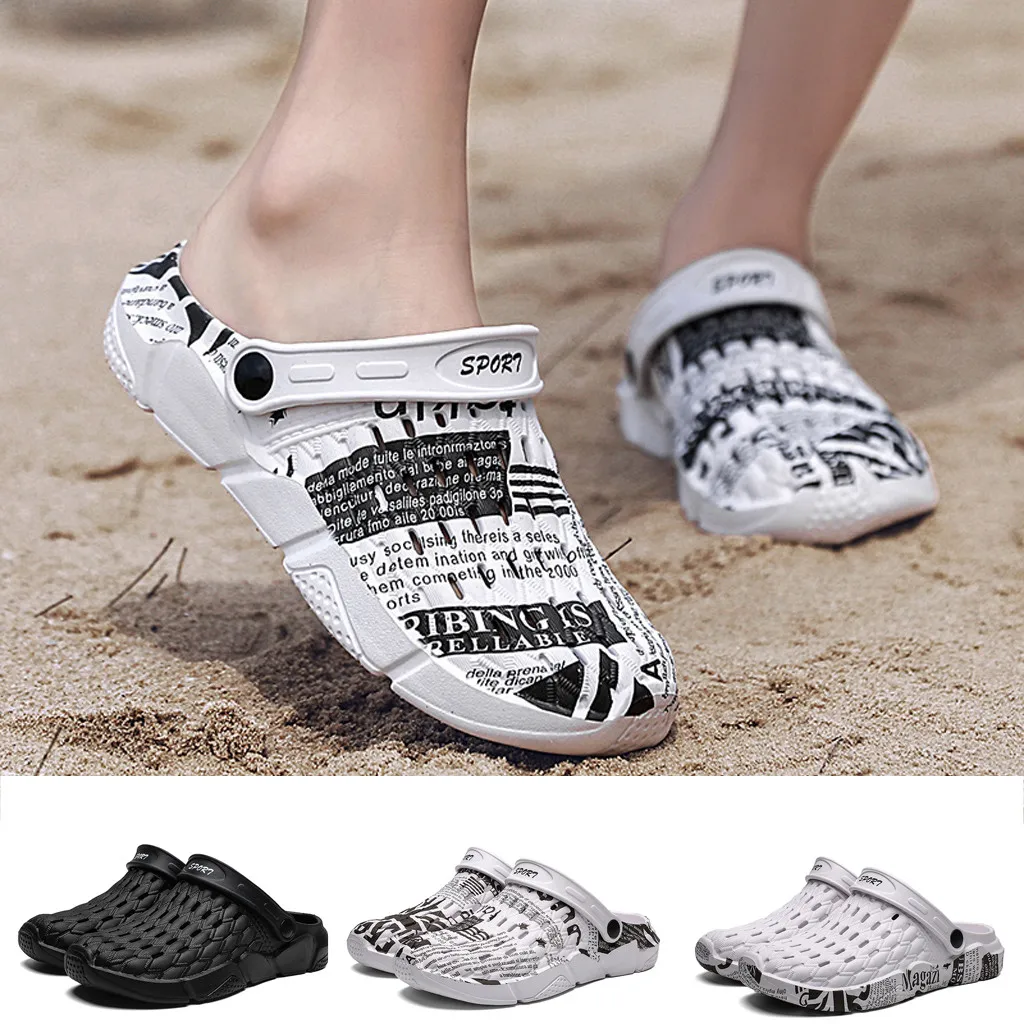 home slippers men Womens Flat Breathable Non-Slip Sandals Flip Flops Casual Beach Shoe Slipper indoor pantoufles homme#L28 | Обувь