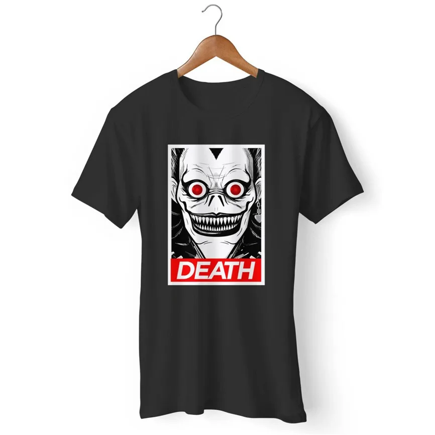 Футболка в стиле аниме Death Note Ryuk удобная футболка для женщин и мужчин | Мужская