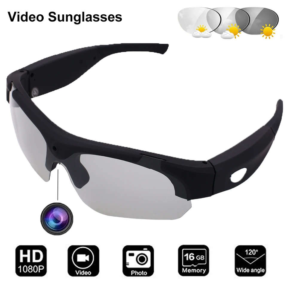 video recording glasses