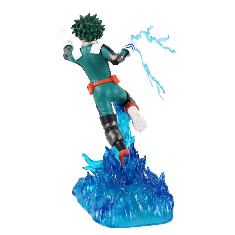 23 см 29 см My Hero Academy Figures izku Midoriya Katsuki Bakugo Aura Effect аниме Коллекционная модель игрушки