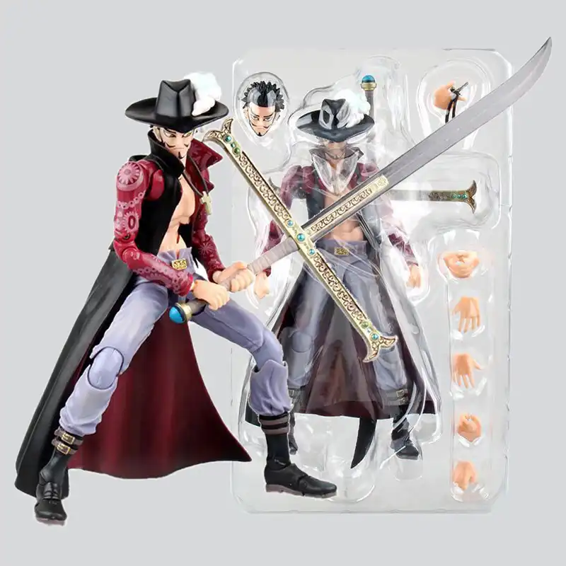 アニメワンピース可変draculeミホークアクションフィギュア関節可動組み立てるヒーローpvcモデル玩具ボーイズギフトグッズ Null Aliexpress