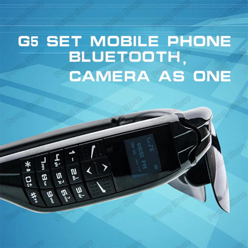 Bluetooth смартфон камера очки G5 лучшие продажи продуктов носимый набор вызова цифровая камера Запись видео Смарт очки