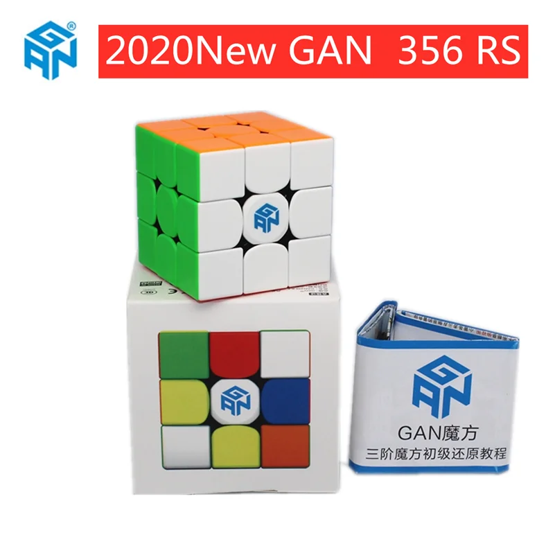 Cubo Cubo Magico Professionale Speed Cube 3x3x3 GAN Puzzle GAN356 RS 
