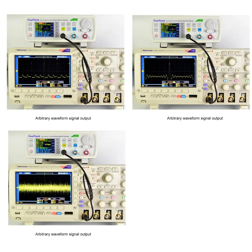 FellTech FY6600-60M 60 МГц цифровой контроль двухканальный DDS функция генератор сигналов частотомер произвольный US/EU/UK/AU