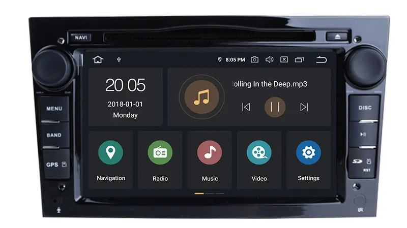 Excellent Android 9.0 Car DVD For OPEL Meriva Antara Zafira B C G Veda Agila Corsa Vectra Astra H G J GPS Radio Multimedia Bt Carplay 10