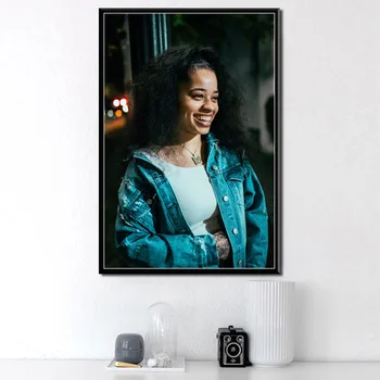 Ella Mai Singer Pictures Printed on Silk Canvas 3