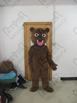 

quality Ursus arctos mascot costumes cartoon brown bear mascot design