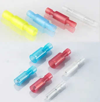 

400X Assortment Electrical Fully Insulated Wire Crimp Terminals Bullet Male Female Connectors Kit