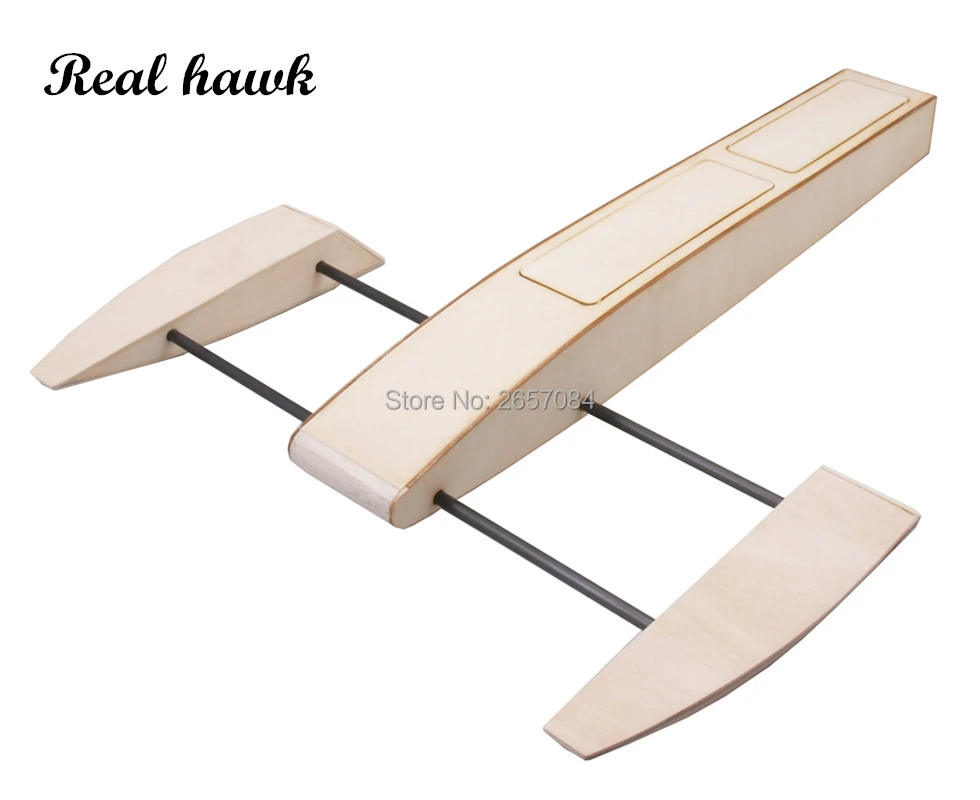 RC Speed Boat 495mm Wooden Sponson 