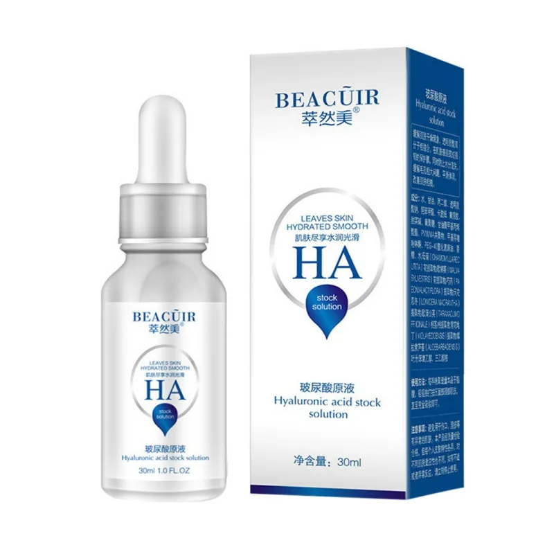 

Hyaluronic Acid Essence Toner Moisturizing Add Moisture Lock Pores and Brighten Skin Tone 30ml Face Serum