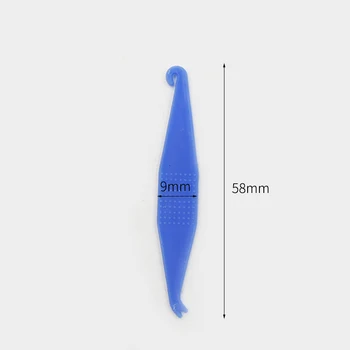 

50pcs/bag Dental Elastic Placing Hook Disposable Plastic Rubber Band Hook Orthodontic Elastic Placer for Dentist Clinic