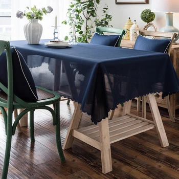 

Upgrade Mesh Style Non-slip Tablecloth Home Decor Wedding Party Solid Color Anti-collision Anti-wrinkle Table Cloth