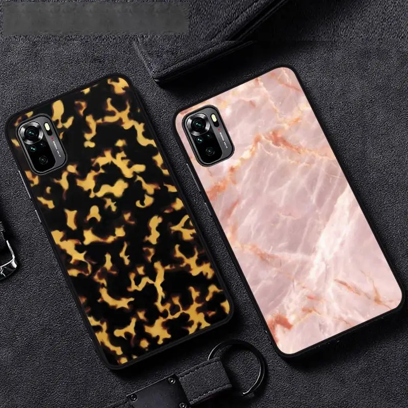 Uniqfind design Trend Marbling Phone Case For Xiaomi redmi mi note 9 9a 8 8a 10 9s 8t 7 9t pro max mobile bags | Мобильные телефоны