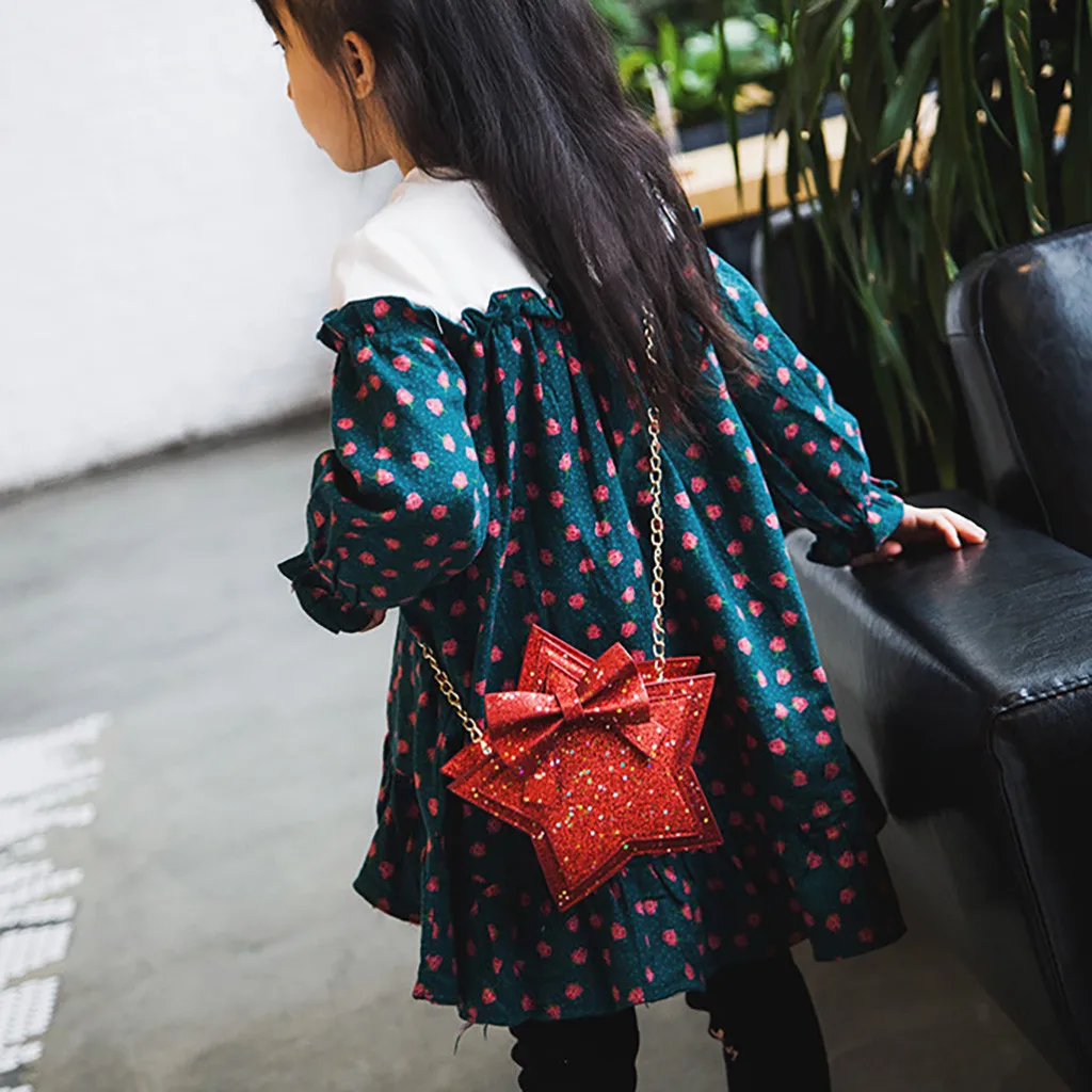 Детская сумка с блестками, новинка, Милая мини-сумка со звездами, сумка через плечо, кошелек для монет для детей,, детская цепочка на подарок, сумка через плечо# L10