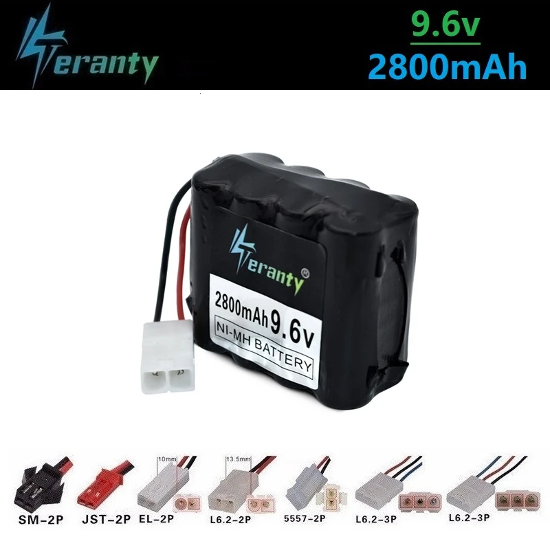 Pilas Aa Recargables Batería NiMH Para RC (2400mAh) Con