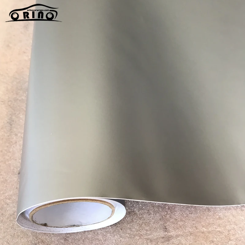 Silver Matt Vinyl Wrap Sticker-2