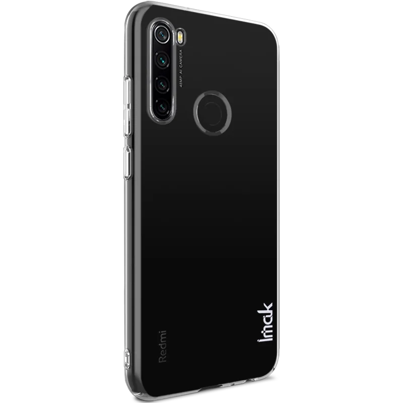 Чехол для Xiaomi Redmi Note 8, прозрачный износостойкий ПК, Жесткий Чехол для Xiaomi Redmi Note 8, Кристальный чехол 6,3''