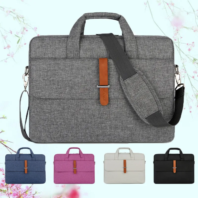 Laptop Handbag Large Capacity For Men Women Travel Briefcase Bussiness Notebook Bags 14 15 Inch computer bag