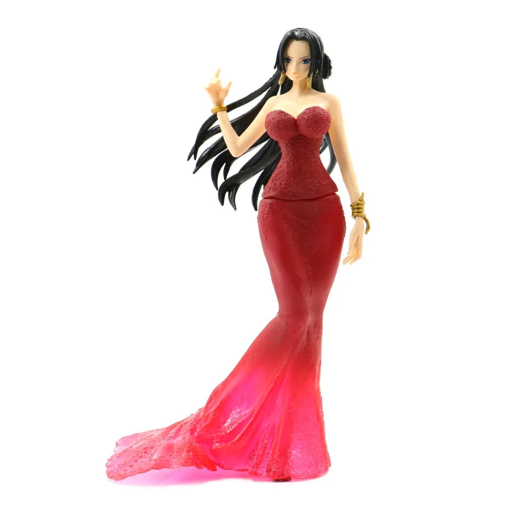 One Piece Action Figure Anime Boa Hancock Wedding Dress Pvc 25cm Model Collection Toy Exquisite Decoration For Kids Gift Figma Action Figures Aliexpress