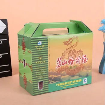 

Superior Quality Magnet Customized Logo Printed Soap Packing Box,UV Protected Packaging Box with Handle ---DH10592