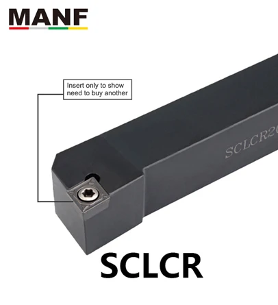 MANF токарный инструмент CCMT060204 внутренние твердосплавные вставки Borning Bar Blad уникальное двухцветное покрытие более износостойкое Forsclcr1212