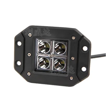 

The generic suv modified vectra 12 v / 24 v lights LED work lights 12 w automobile motorcycle headlamps