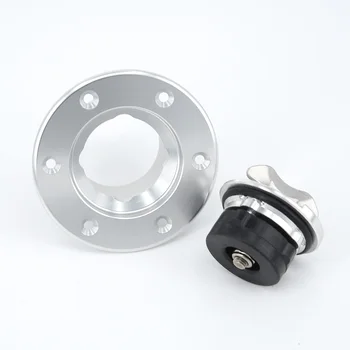 

Universal 1xBillet Aircraft Style Fuel Cell Gas Cap 6-Hole Anodized Flush Mount