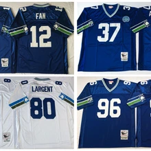 Стилизованный, Сиэтл Рихард Фан Стив ЛАРГЕНТ Шон Александер Кортес Кеннеди Возврат Джерси