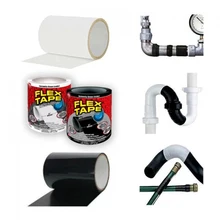 

150x10cm Super Strong Fiber Waterproof Tape Stop Leaks Seal Repair Tape Performance Self Fix Tape kitchen Duct Fiberfix Adhesive