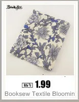 Booksew 5x50 см желе ролл полоски из хлопка с принтом цветов 6-9 шт./лот Telas DIY Лоскутная Ткань Лоскутное шитье материал