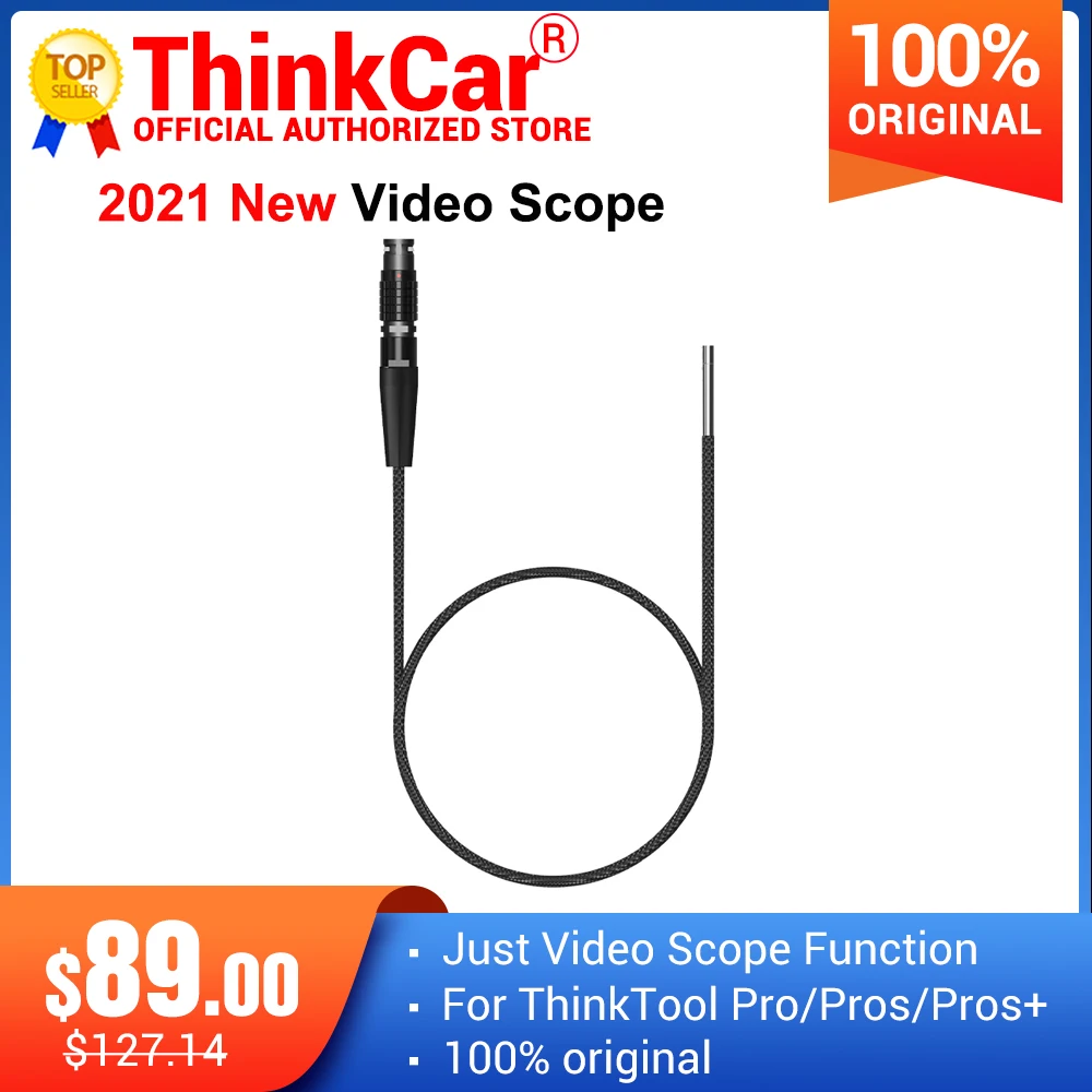 ThinkCar ThinkTool 비디오 스코프, ThinkTool pro / Pros / Pros + 100 오리지널 무료