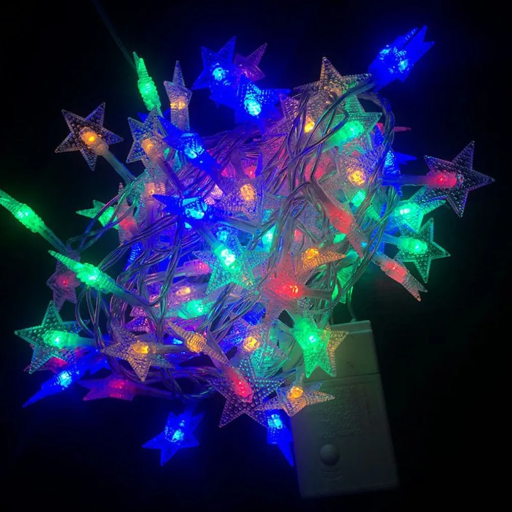 

Christmas LED Light String Fairy Lights Snowflake Tree Christmas Home Decor