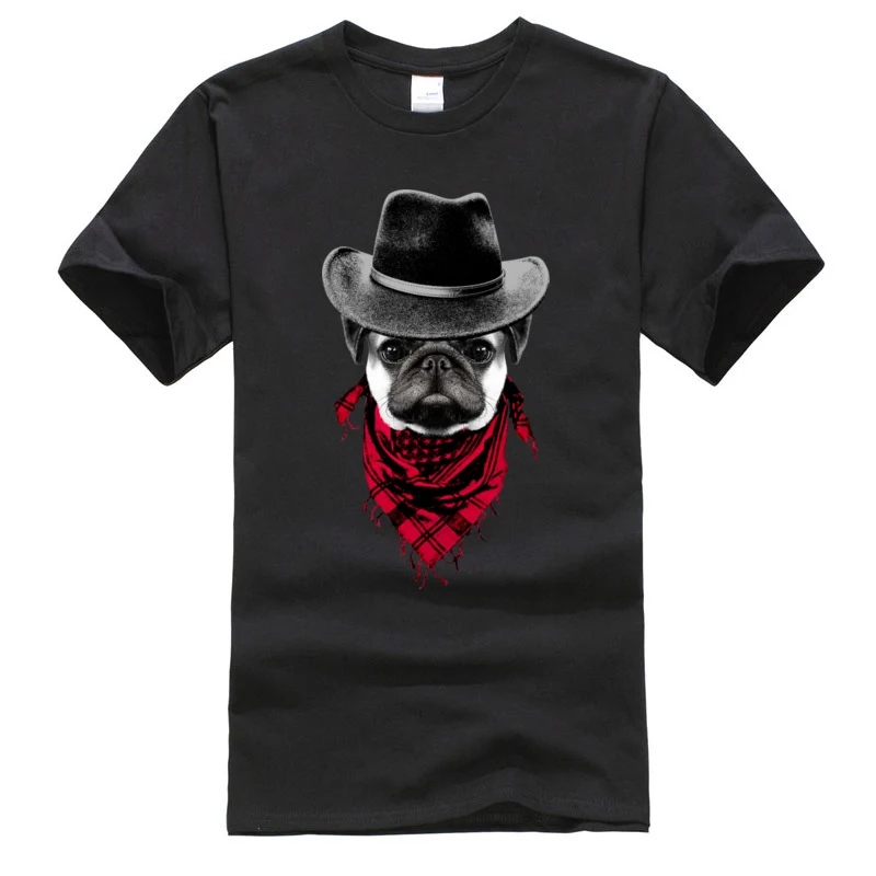 

Gentry Cowboy Pug Retro Tshirts Doberman Dog Corgi Cotton Design Tops Shirt Autumn Crew Neck Sweatshirts Best Gift