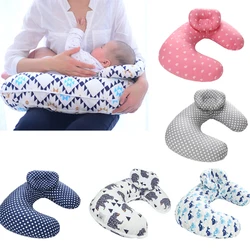 Oreiller d'allaitement en forme de U pour bébé, coussin de taille en coton pour allaitement 