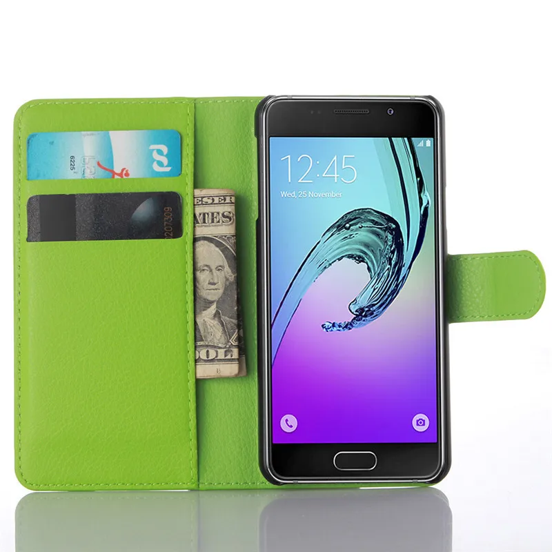 Кожаный флип-чехол для samsung Galaxy A3 A310F SM-A310F A310f/ds Роскошный кошелек Coque для samsung A3 чехол для телефона