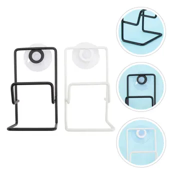 

2Pcs Storage Rack Sink Stand Sponge Rack Iron Rack for Sink Home Kitchen