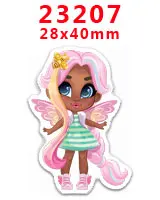 30 шт мультфильм персонаж плоское украшение из смолы PR 23196 - Цвет: 23207
