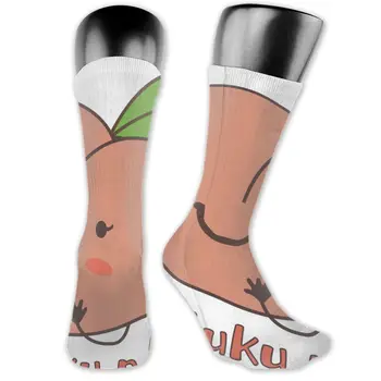 

Japanese Version Of Aesthetics Cartoon Peach Harajuku Summer Leisure Socks