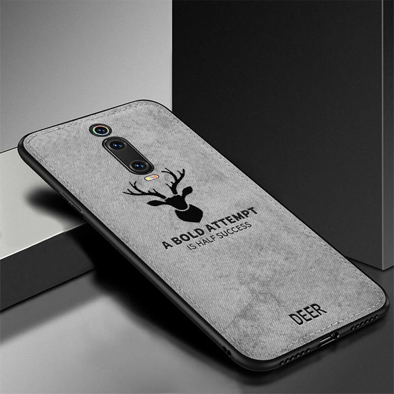 Чехол для Xiaomi mi 9 SE 9T Pro A3 A2 Lite A1 Pocophone F1 Elk Deer тканевый мягкий чехол для Xiao mi Red mi Note 8 7 6 5 Pro 8A 7A 6A