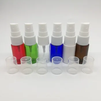 

10pcs 10ml mist spray bottles, plastic PET clear and colors spray bottles