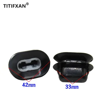 

2pcs Auto Clamp For Mazda 323 M6 M3 M2 Haima Family Happin Rear Seat Retaining Clip Fasteners
