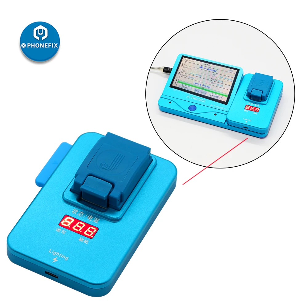 JC Pro1000S PCIE NAND программатор NAND Flash Read Write Error Repair Tool для iPhone Repair XS XR XS Max Memory Upgrade Tool