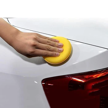 

High Quality Sponge 12XCar Wax Polishing Waxing Foam Sponge Spray Pad Car Glass Cleaner Sponge
