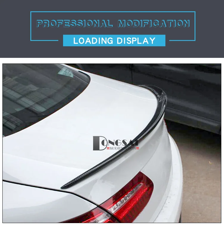 Углеродного волокна загрузки спойлер автомобиля крыло для+ Mercedes E Class 2-купе C238 W238