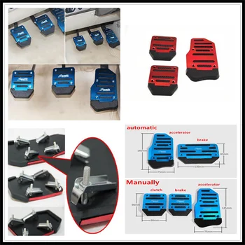

Car Accessories Manual automatic Transmission Non-Slip Pedal Cover for Tesla Suzuki Isuzu Daihatsu Aston Martin Volvo Mazda